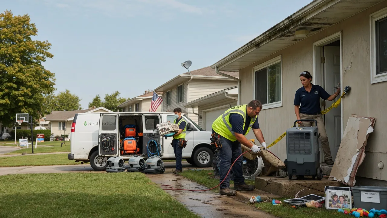 Water Damage Restoration in Hopkinton, IA near me